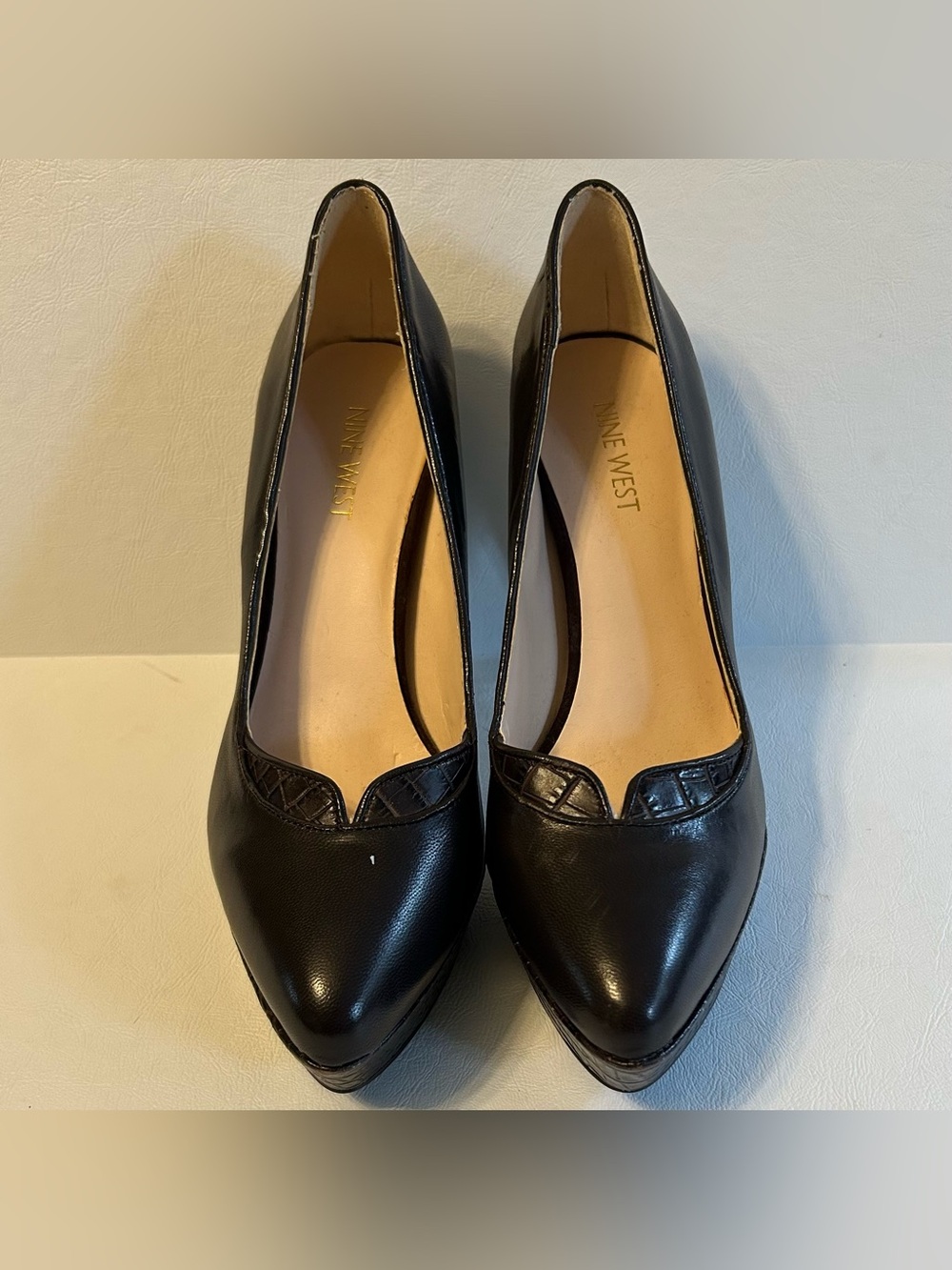 Nine West Chocolate Brown Heels